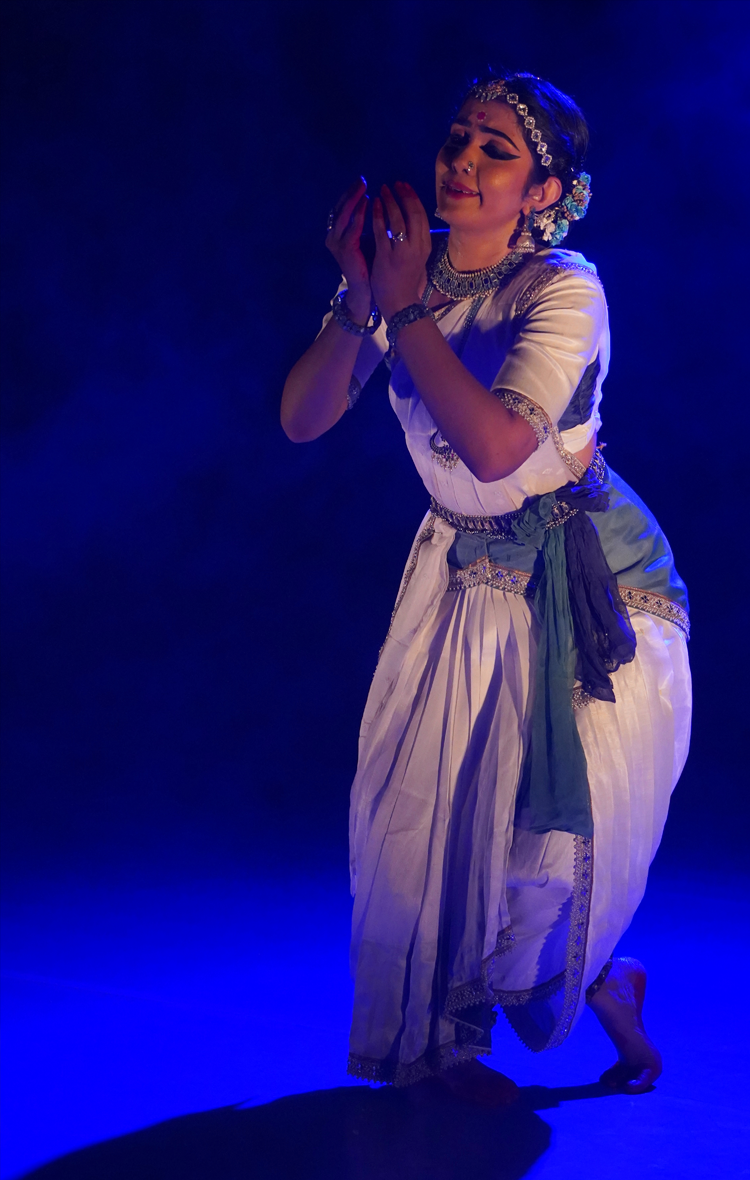 Classical dance pose